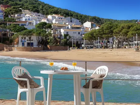 Location appartement à Tamariu, AIGUA DOLÇA 3-apartamento primera línea de mar-Tamariu-Costa Brava