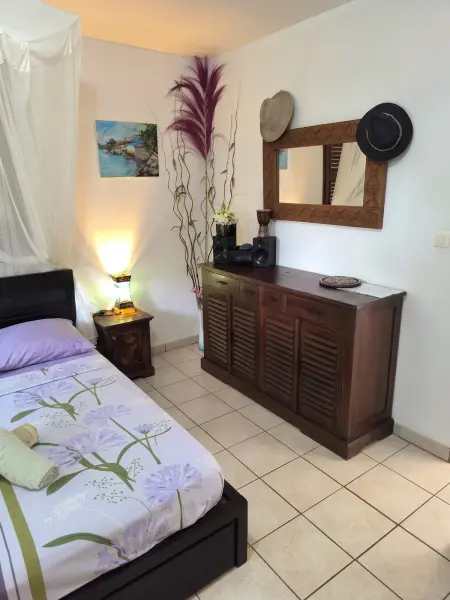 Studio avec terrasse et vue montagne au Robert, Martinique : photo 3
