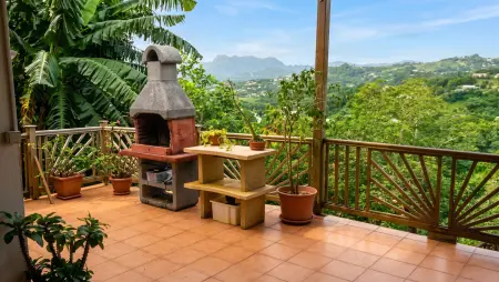 Studio avec terrasse et vue montagne au Robert, Martinique : photo 12