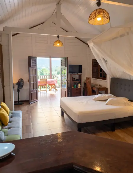 Studio avec terrasse et vue montagne au Robert, Martinique : photo 9