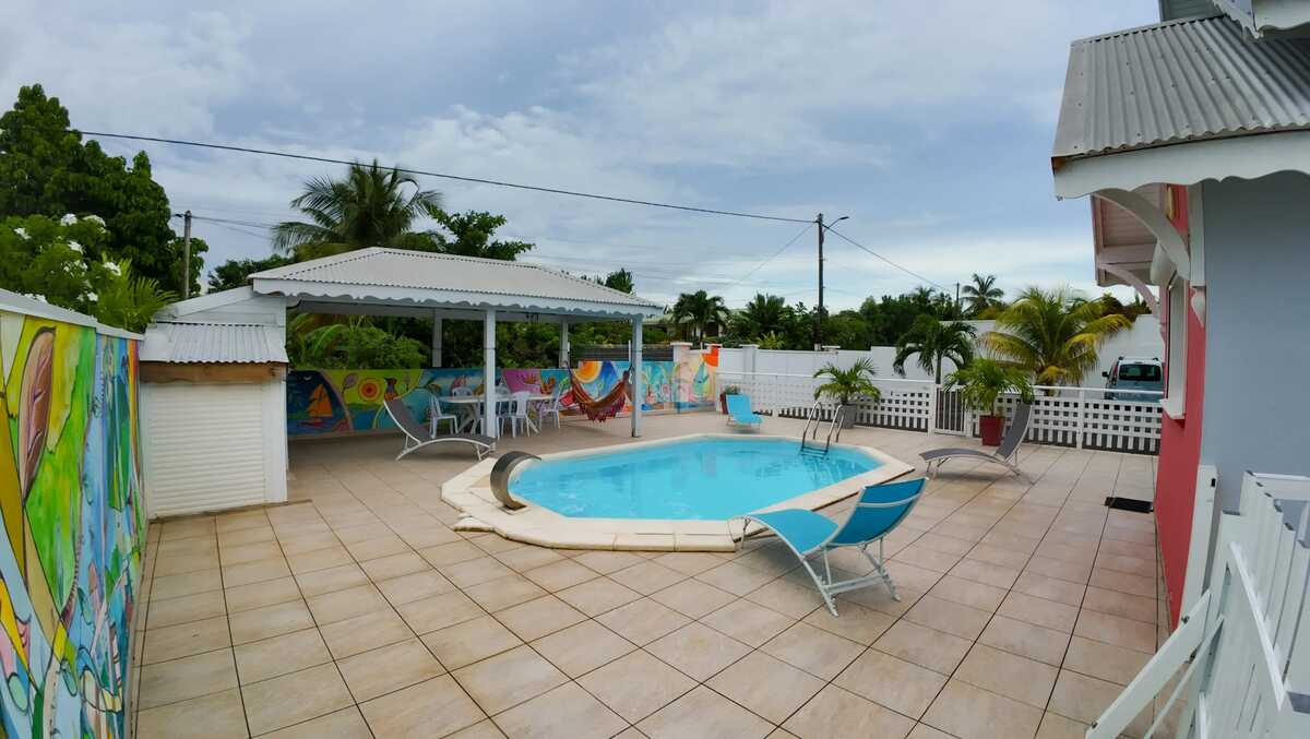 Villa 5 chambres, piscine toute l'année à Sainte-Anne - Photo 4