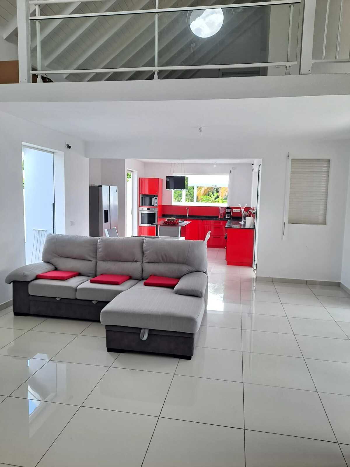 Villa 5 chambres, piscine toute l'année à Sainte-Anne - Photo 9