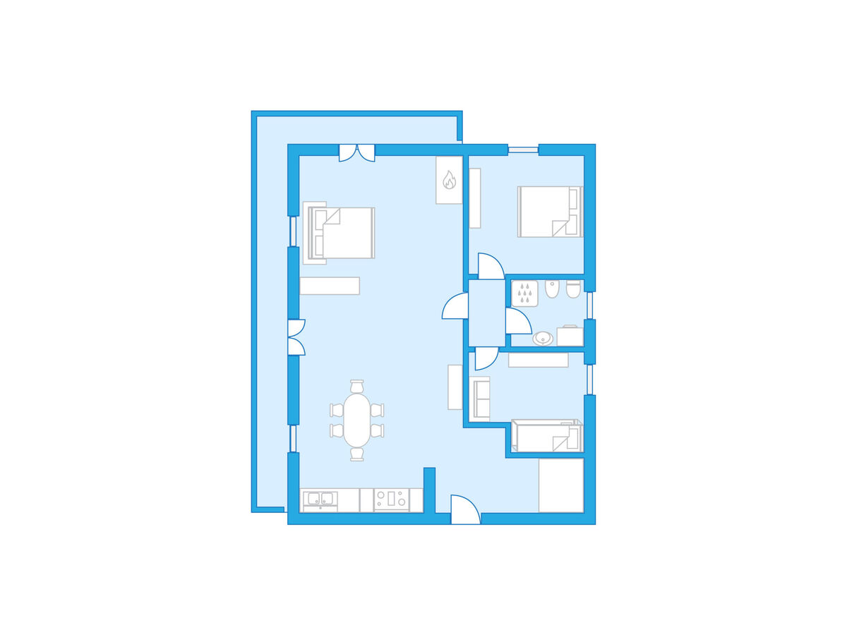 Appartement Vaccari – 6 pers., vue montagne à Madonna di Campiglio - Photo 22