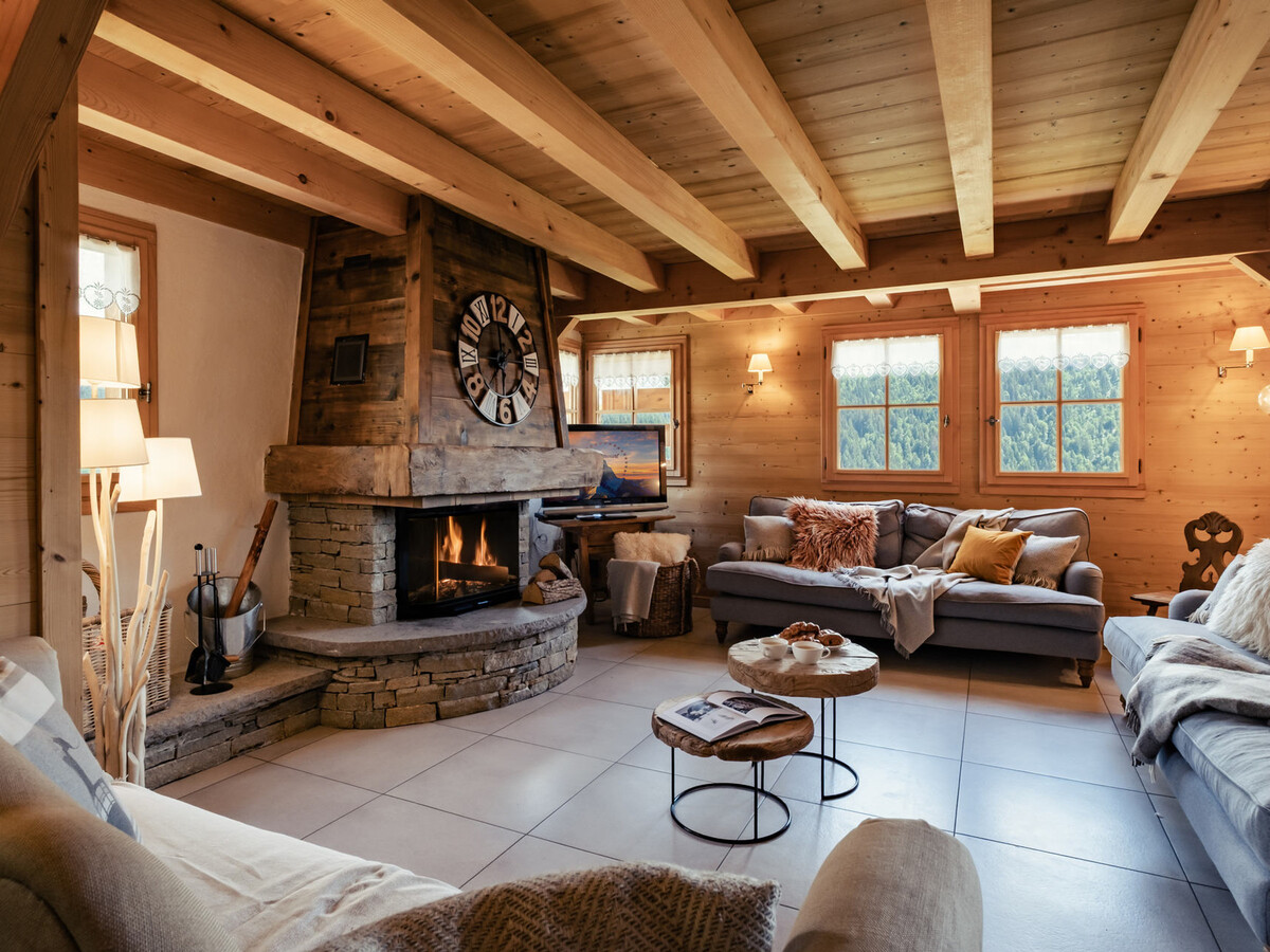 Lodge Arpitan, chalet 4★ spa et panorama montagne - Photo 15