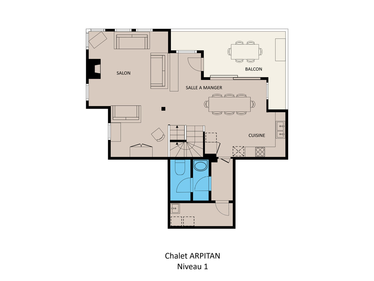 Lodge Arpitan, chalet 4★ spa et panorama montagne - Photo 26