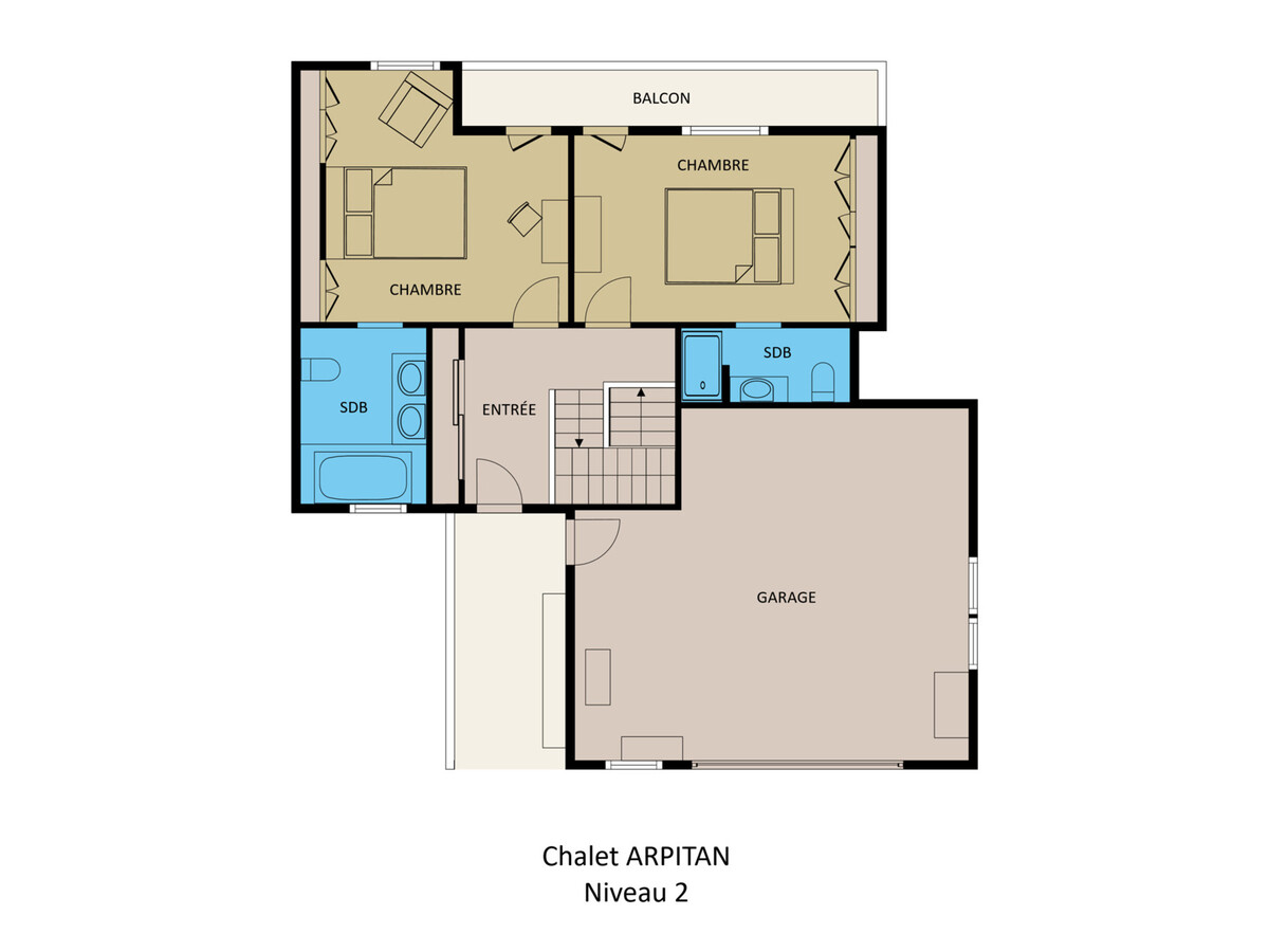 Lodge Arpitan, chalet 4★ spa et panorama montagne - Photo 27