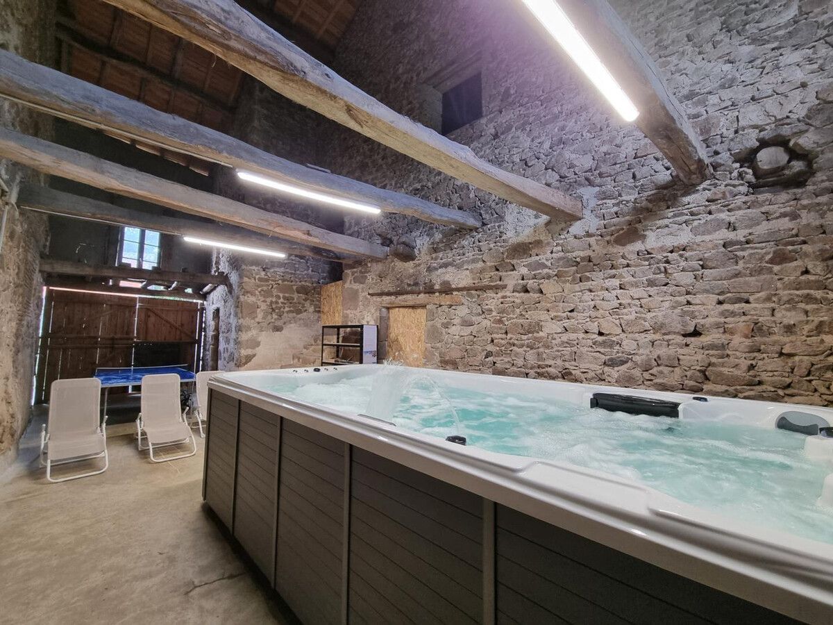 Gîte 250 m² Le Crozet : jacuzzi, 12 pers, animaux - Photo 3