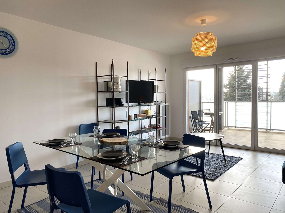 Appartement T3 terrasse 17m² vue étang à Balaruc-les-Bains - Photo 3