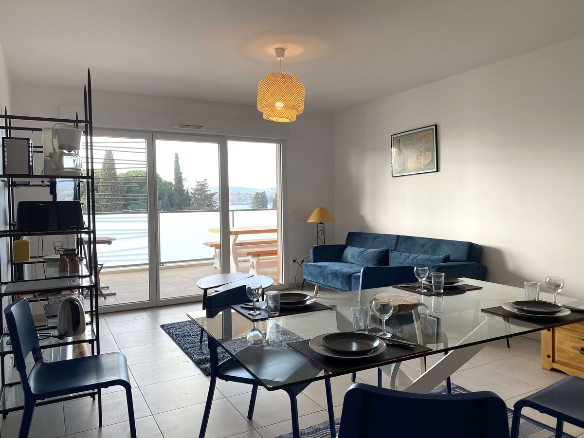 Appartement T3 terrasse 17m² vue étang à Balaruc-les-Bains - Photo 4