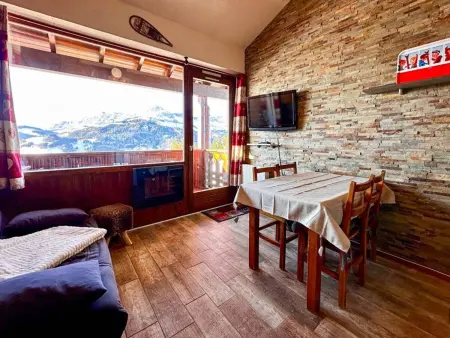 Location appartement à Crest Voland, Duplex tout confort pour 4 pers. proche pistes, avec balcon et parking