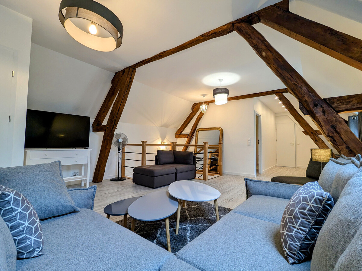 Gîte 8 personnes avec piscine chauffée à La Vernelle - Photo 22