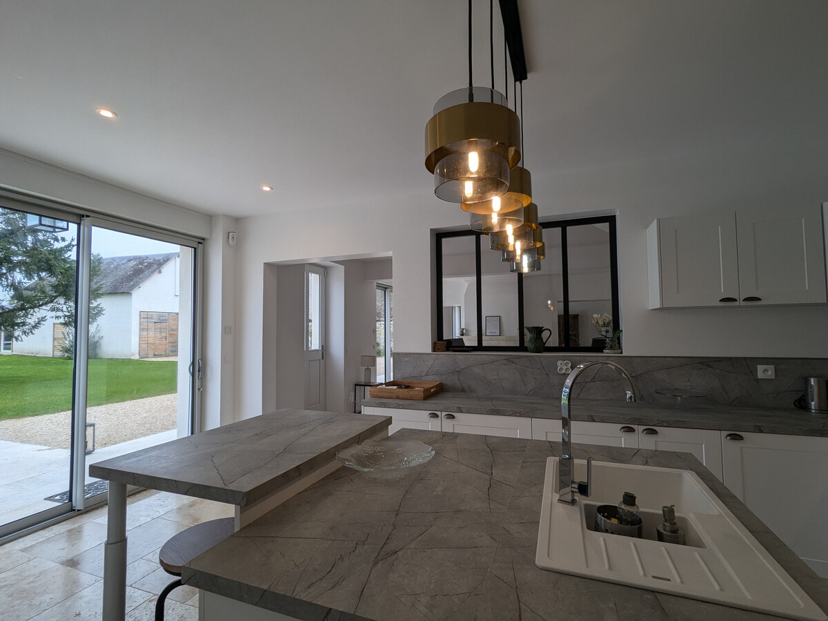 Gîte 8 personnes avec piscine chauffée à La Vernelle - Photo 33