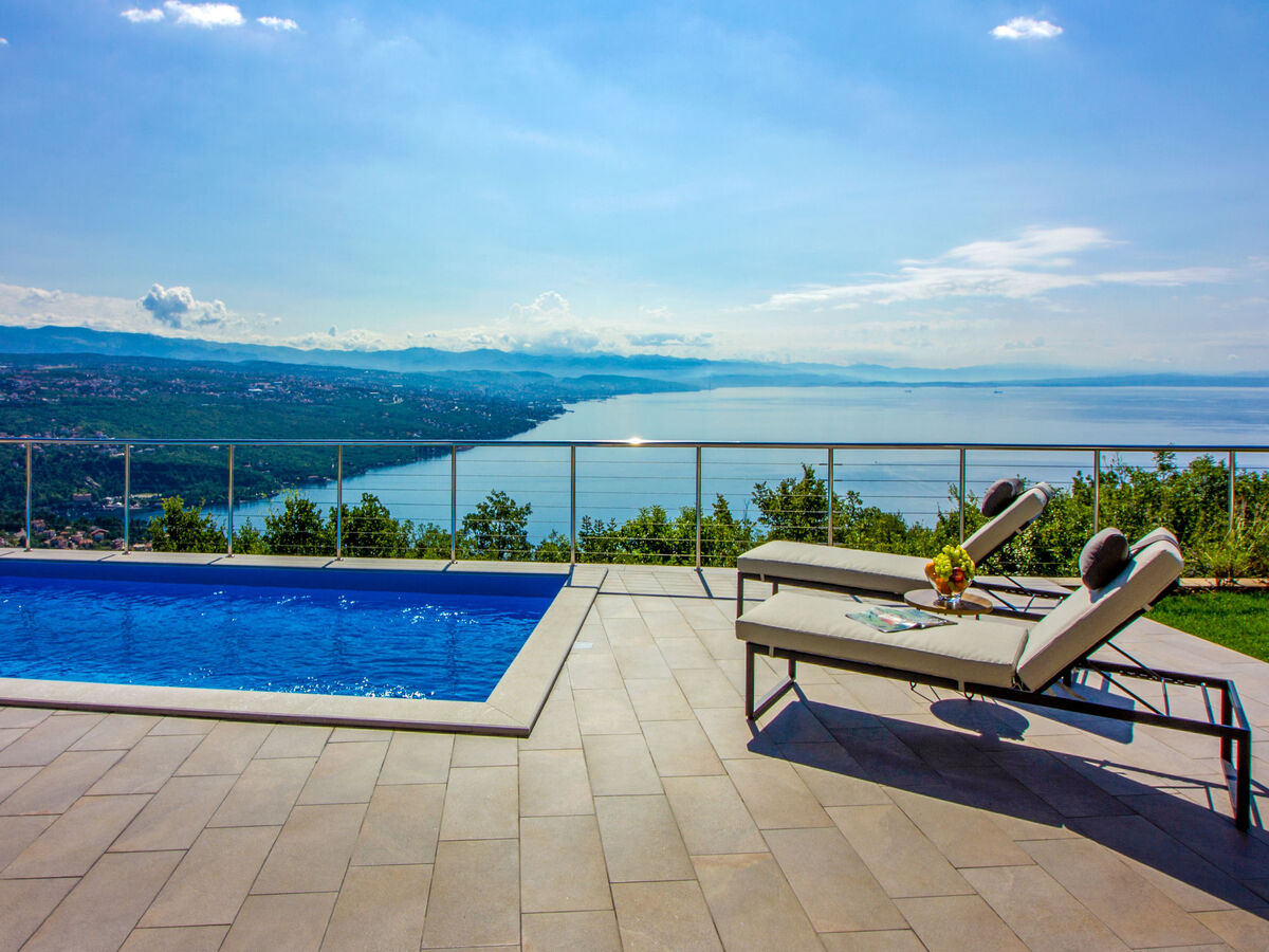 Villa Vista sul Quarnero avec piscine chauffée à Opatija - Photo 9