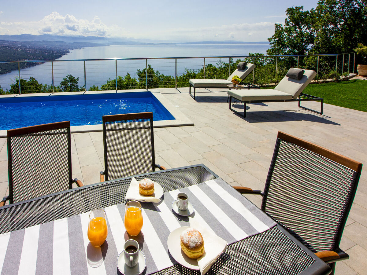 Villa Vista sul Quarnero avec piscine chauffée à Opatija - Photo 12