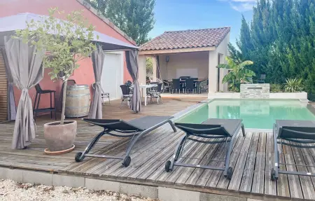 Maison avec piscine débordement à Vinezac : photo 2