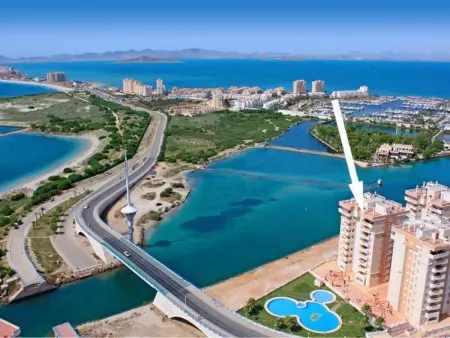 Location appartement à San Javier, Superbe penthouse avec 3 chambres à San Javier