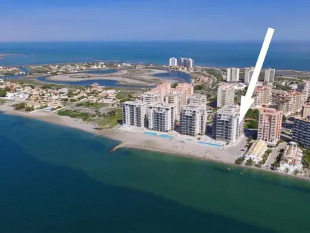 Location appartement à San Javier, Appartement moderne à La Manga Beach Club, San Javier