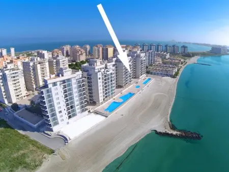 Location appartement à San Javier, Appartement en bord de mer avec 2 chambres