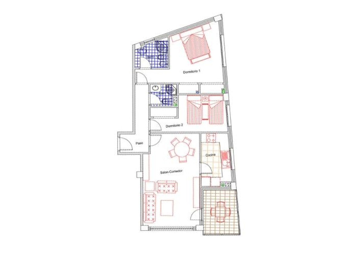 Appartement 2 ch avec vue frontale Mar Menor - Photo 15