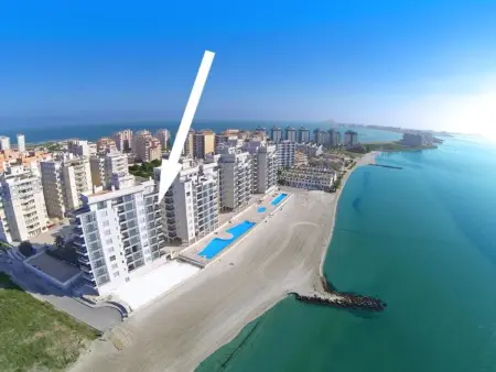 Location appartement à San Javier, Appartement en bord de mer 2 chambres à San Javier