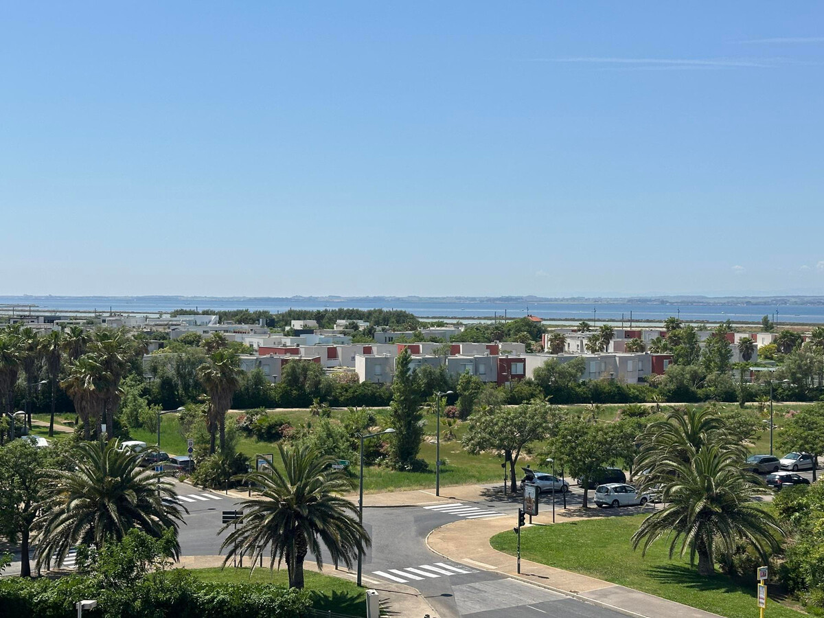 T2 climatisé avec loggia vue étang à Sète, parking - Photo 3
