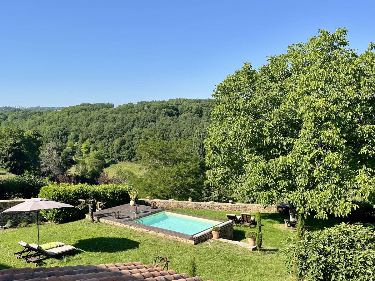 Maison en pierre avec piscine chauffée à Paunat - Photo 2