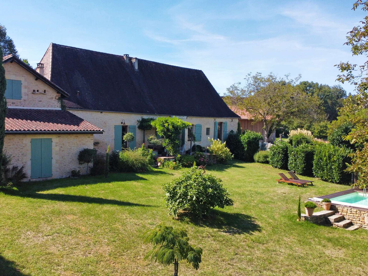 Maison en pierre avec piscine chauffée à Paunat - Photo 3