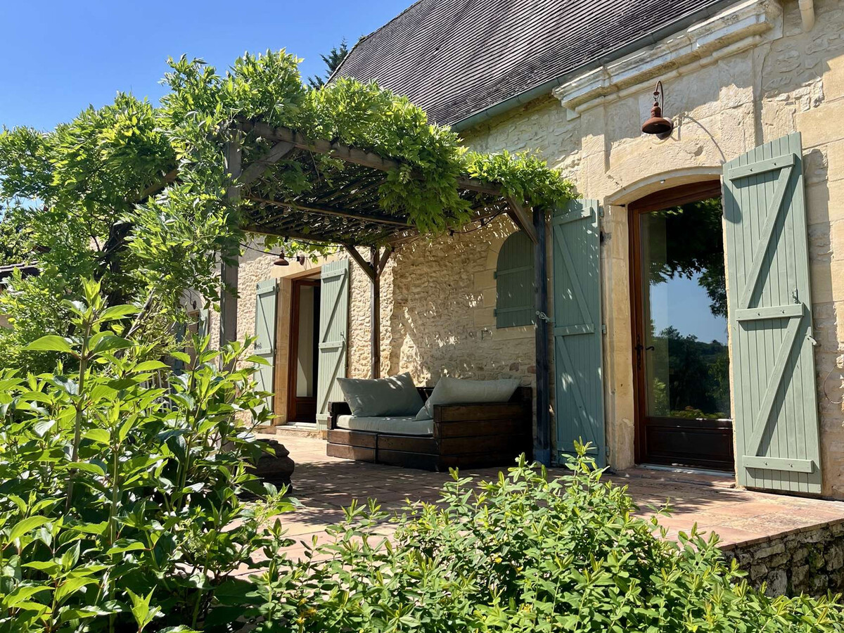 Maison en pierre avec piscine chauffée à Paunat - Photo 5
