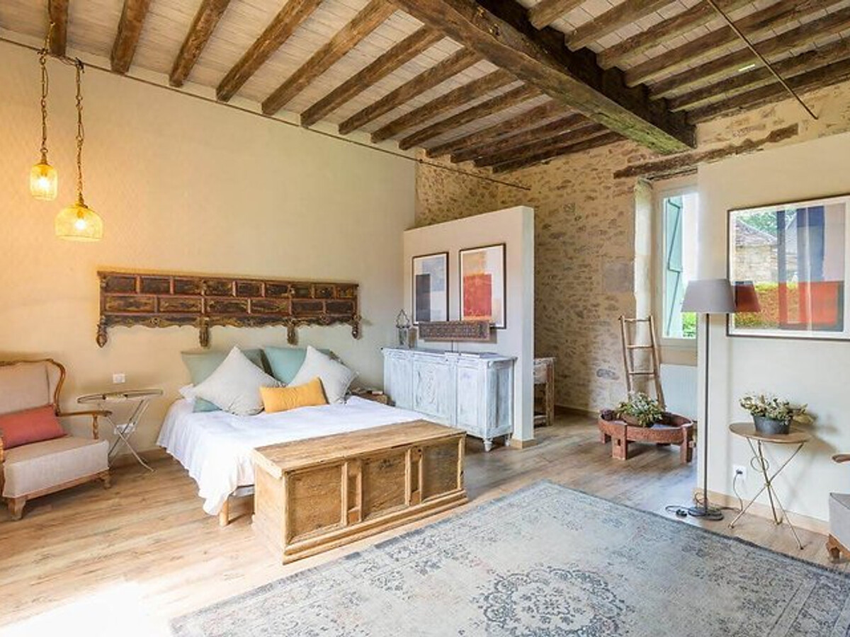 Maison en pierre avec piscine chauffée à Paunat - Photo 10