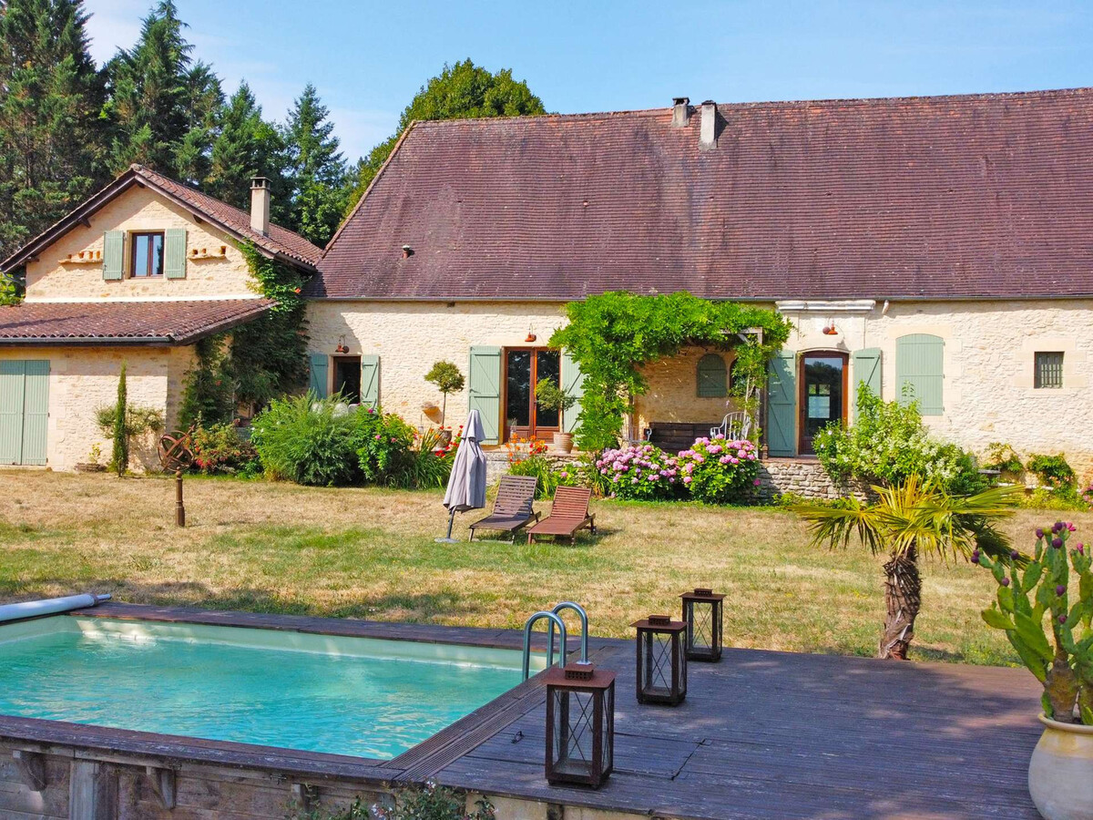 Maison en pierre avec piscine chauffée à Paunat - Photo 23