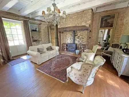 Maison périgourdine avec piscine et cottage séparé à Paunat : photo 13