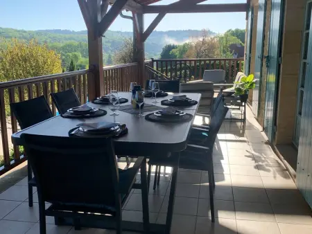 Maison avec piscine privée au sel aux Eyzies, 6 personnes : photo 25