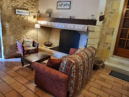 Maison en pierres avec piscine et accès direct à la Dordogne : photo 16