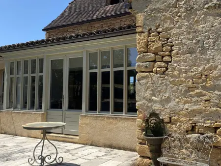 Maison en pierre avec piscine privée près de Trémolat, Paunat : photo 3
