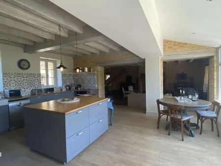 Maison en pierre avec piscine privée près de Trémolat, Paunat : photo 6
