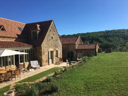 Maison en pierre avec piscine privée près de Trémolat, Paunat : photo 24