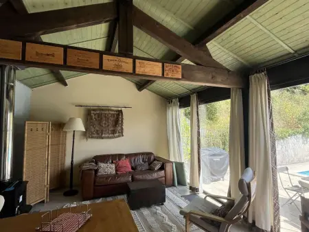 Pigeonnier avec piscine privée au sel à Trémolat, Dordogne : photo 9