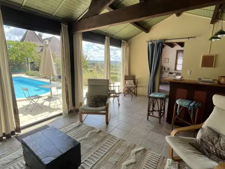 Pigeonnier avec piscine privée au sel à Trémolat, Dordogne : photo 10