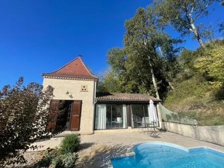 Pigeonnier avec piscine privée au sel à Trémolat, Dordogne : photo 17