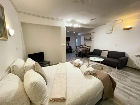 Location appartement à Amboise, Studio au cœur dAmboise pour 2 pers, vue sur château