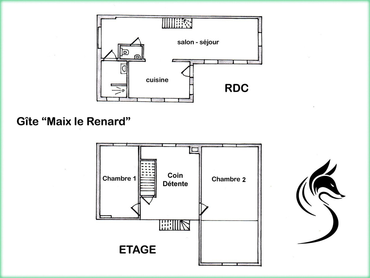 Maix le Renard, gîte vosgien 4 pers. avec espace enfants - Photo 36