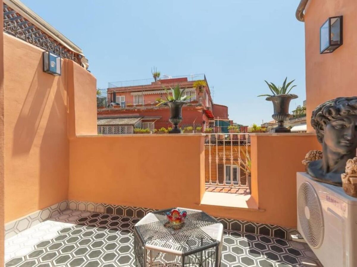 Appartement La Dolce Vita – Rome Via Veneto, terrasse - Photo 4