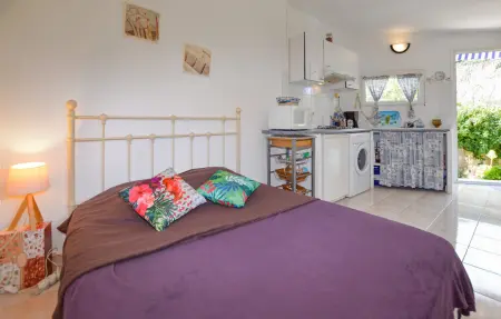 Studio avec piscine privée à Oletta : photo 3