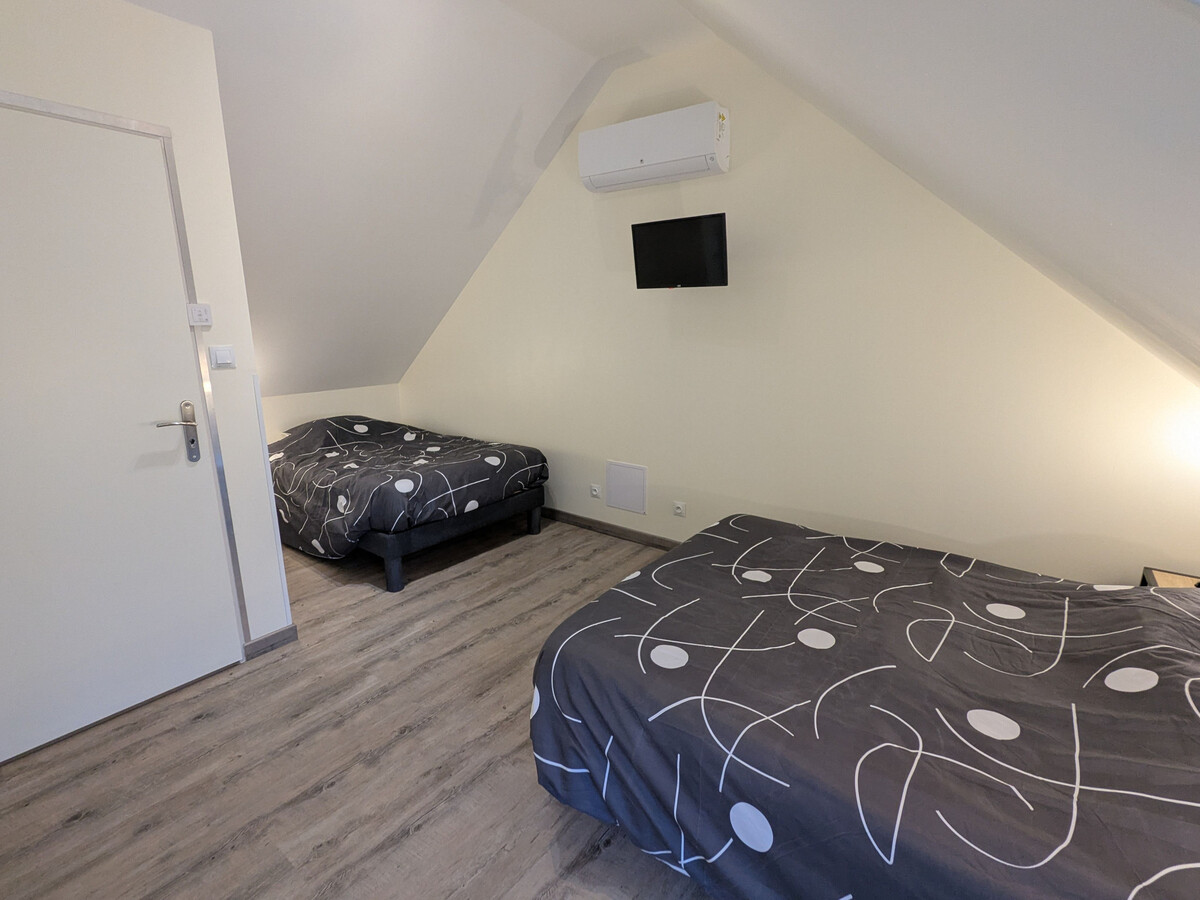 Gîte 6 pers., 4 chambres, climatisation et terrasse - Photo 8