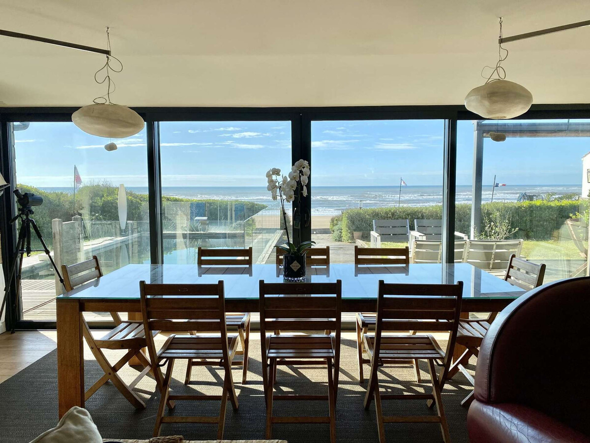 Villa familiale 10 pers. avec piscine et accès direct mer - Photo 1