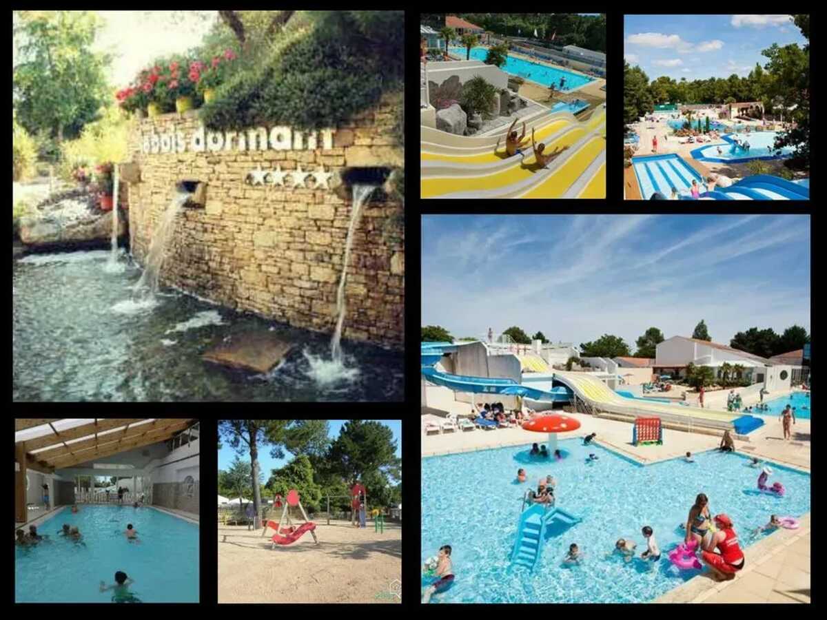 Bungalow 6 personnes à Saint-Jean-de-Monts, piscine et terrasse - Photo 14