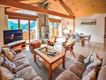 Le Souvenir, Location Chalet 10 personnes à Ovronnaz - Photo 2