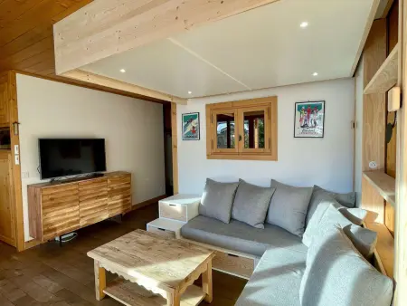 Courchevel 1650 - Appart 6 pers au pied des pistes, balcon sud : photo 3