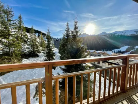 Courchevel 1650 - Appart 6 pers au pied des pistes, balcon sud : photo 5