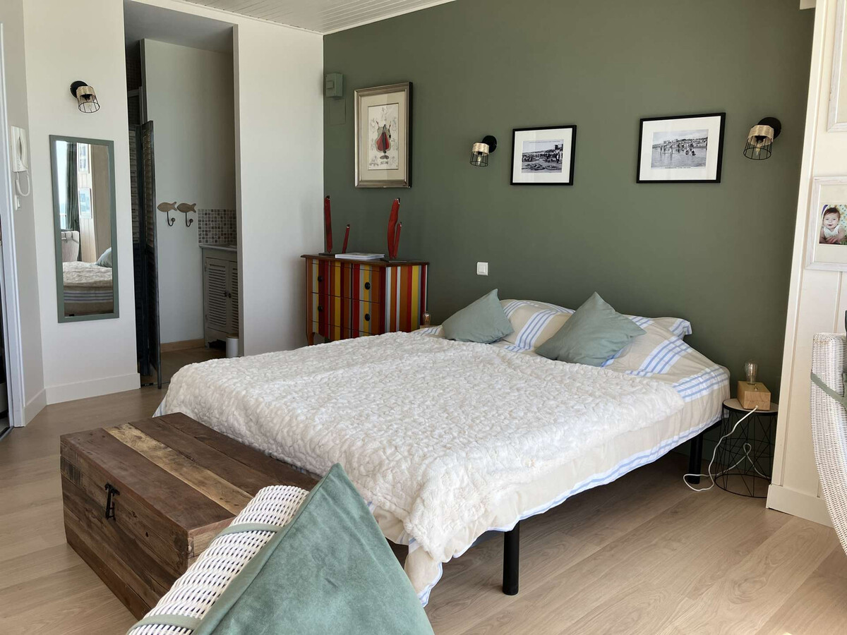 Appartement 6 pers. face mer, 4ème étage, parking gratuit - Photo 12